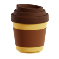 caffè tazza piccolo 3d png