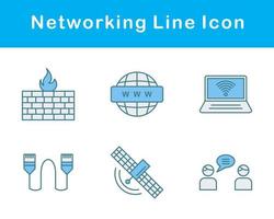 Networking Vector Icon Set