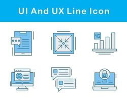 UI And UX Vector Icon Set