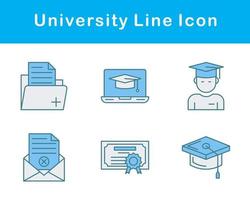 university Vector Icon Set