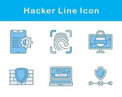 Hacker Vector Icon Set