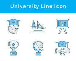 university Vector Icon Set