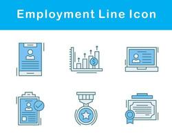 Employment Vector Icon Set