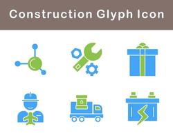 conjunto de iconos de vector de construcción