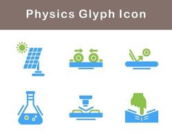 Physics Vector Icon Set