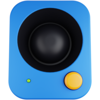 3D Icon Illustration Modern Loudspeaker png