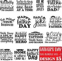 Father's Day SVG Bundle Vol - 3 vector