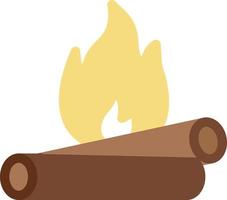 bonfire vector illustration on a background.Premium quality symbols.vector icons for concept and graphic design.