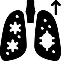 lungs vector illustration on a background.Premium quality symbols.vector icons for concept and graphic design.