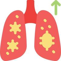 lungs vector illustration on a background.Premium quality symbols.vector icons for concept and graphic design.