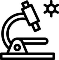 microscope vector illustration on a background.Premium quality symbols.vector icons for concept and graphic design.