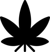 ilustración vectorial de marihuana en un fondo. símbolos de calidad premium. iconos vectoriales para concepto y diseño gráfico. vector