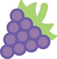 ilustración vectorial de uvas en un fondo. símbolos de calidad premium. iconos vectoriales para concepto y diseño gráfico. vector