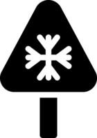 ilustración de vector de copo de nieve en un fondo. símbolos de calidad premium. iconos vectoriales para concepto y diseño gráfico.