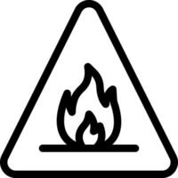 ilustración de vector de fuego en un fondo. símbolos de calidad premium. iconos vectoriales para concepto y diseño gráfico.