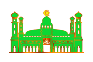 mezquita o edificio icono png