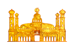 mezquita o edificio icono png