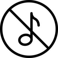 ilustración vectorial de música en un fondo. símbolos de calidad premium. iconos vectoriales para concepto y diseño gráfico. vector