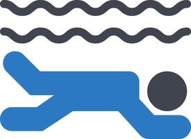 swimming vector illustration on a background.Premium quality symbols.vector icons for concept and graphic design.