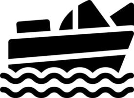 boat vector illustration on a background.Premium quality symbols.vector icons for concept and graphic design.