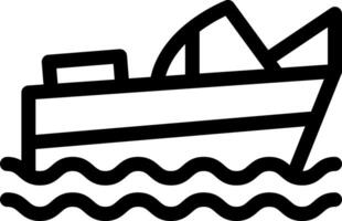 ship vector illustration on a background.Premium quality symbols.vector icons for concept and graphic design.