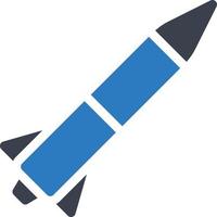 missile vector illustration on a background.Premium quality symbols.vector icons for concept and graphic design.
