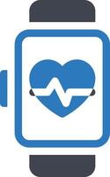 heartbeat vector illustration on a background.Premium quality symbols.vector icons for concept and graphic design.