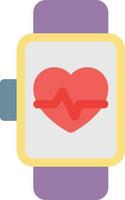 heartbeat vector illustration on a background.Premium quality symbols.vector icons for concept and graphic design.