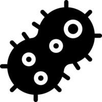 ilustración vectorial de bacterias en un fondo. símbolos de calidad premium. iconos vectoriales para concepto y diseño gráfico. vector