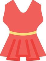 frock vector illustration on a background.Premium quality symbols.vector icons for concept and graphic design.