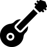 ilustración de vector de guitarra en un fondo. símbolos de calidad premium. iconos vectoriales para concepto y diseño gráfico.