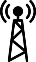 ilustración de vector de antena en un fondo. símbolos de calidad premium. iconos vectoriales para concepto y diseño gráfico.