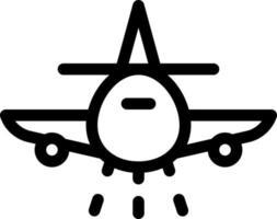 ilustración de vector de avión en un fondo. símbolos de calidad premium. iconos vectoriales para concepto y diseño gráfico.