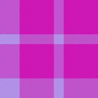 Pattern texture fabric. Check seamless textile. Plaid tartan background vector. vector