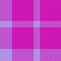 Pattern texture fabric. Check seamless textile. Plaid tartan background vector. vector