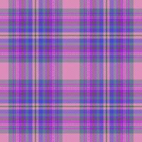 Texture check seamless. Fabric background tartan. Pattern vector plaid textile.