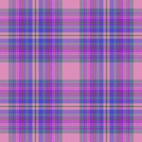 Texture check seamless. Fabric background tartan. Pattern vector plaid textile.