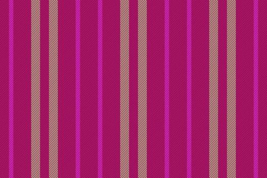 Textile fabric stripe. Texture seamless lines. Vertical background pattern vector. vector