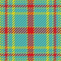 Seamless pattern of scottish tartan plaid. Repeatable background with check fabric texture. Vector backdrop striped textile print.
