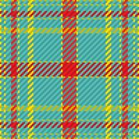 Seamless pattern of scottish tartan plaid. Repeatable background with check fabric texture. Vector backdrop striped textile print.