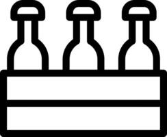 bottles vector illustration on a background.Premium quality symbols.vector icons for concept and graphic design.