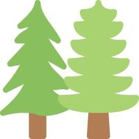 Ilustración de vector de árbol en un fondo. Símbolos de calidad premium. Iconos vectoriales para concepto y diseño gráfico.