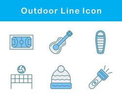 Outdoor Vector Icon Set