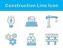 conjunto de iconos de vector de construcción