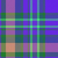 Fabric seamless check. Textile vector texture. Plaid pattern tartan background.