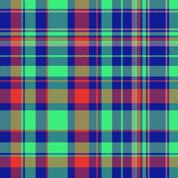 Seamless tartan vector. Texture plaid background. Fabric check textile pattern. vector