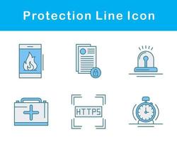 Protection Vector Icon Set