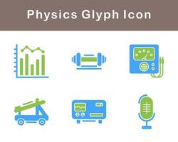 Physics Vector Icon Set