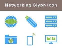 Networking Vector Icon Set