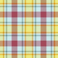 Vector pattern background. Textile fabric seamless. Texture check plaid tartan.